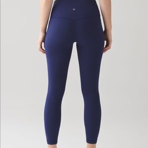 LULULEMON ALIGN PANT HERO BLUE SIZE 8